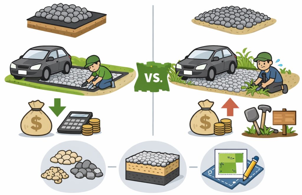 砂利の費用目安