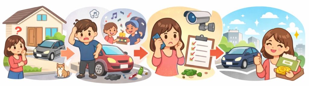 実際に起きたトラブルと、そのときの対処の記録