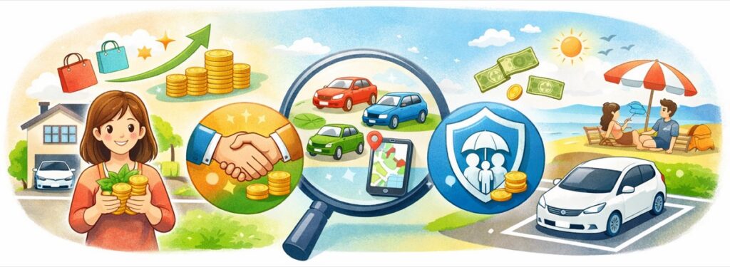 akippaを選んだ理由|他サービスと比べて分かったこと