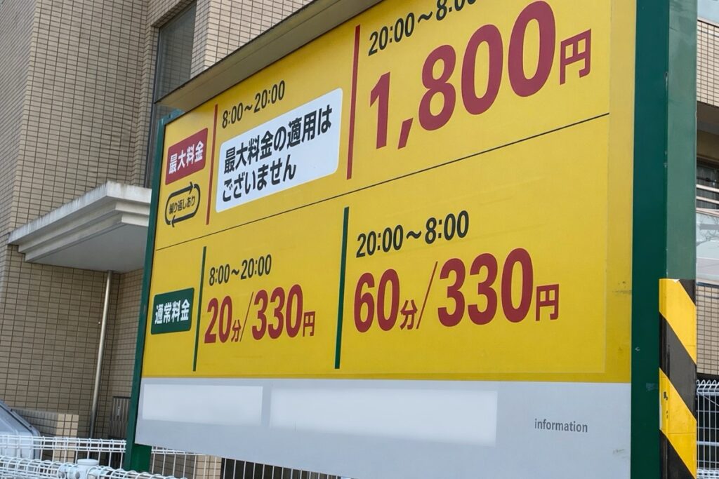 車種別に必要な駐車場のサイズ一覧